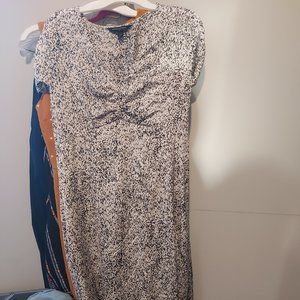 Midi length Banana Republic silky dress